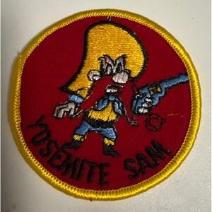 Yosemite Sam Patch Cartoon Character Embroidered Iron On Applique